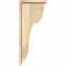 Ekena Millwork Carmel Rough Sawn Corbel w/Backplate, Douglas Fir, 8"W x 12"D x 28"H COR08X12X28CAR01RDF - alternate 2
